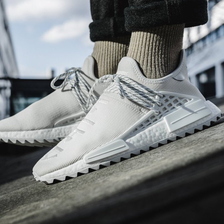 human race white canvas