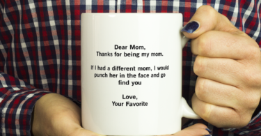 Dear Mom, Thanks 4 putting up with a spoiled… Love