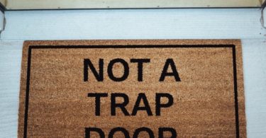 Not A Trap Door Doormat