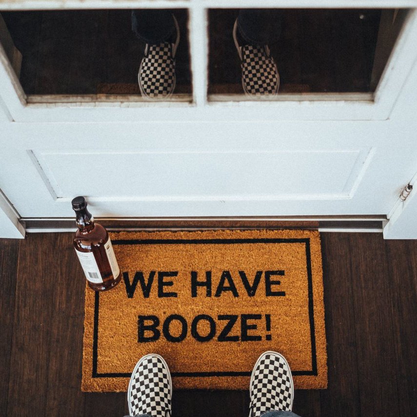 We Have Booze! Doormat