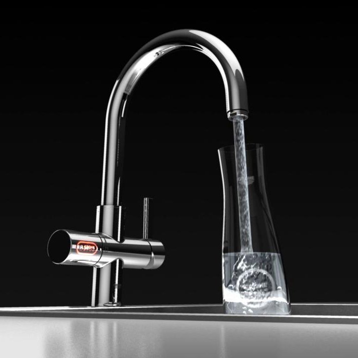 Grohe Blue Chilled And Sparkling 2-Handle Faucet and Water System