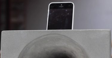 Amplif-i Concrete iPhone Dock