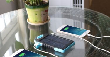 Waterproof Solar Power Bank 5000mAh