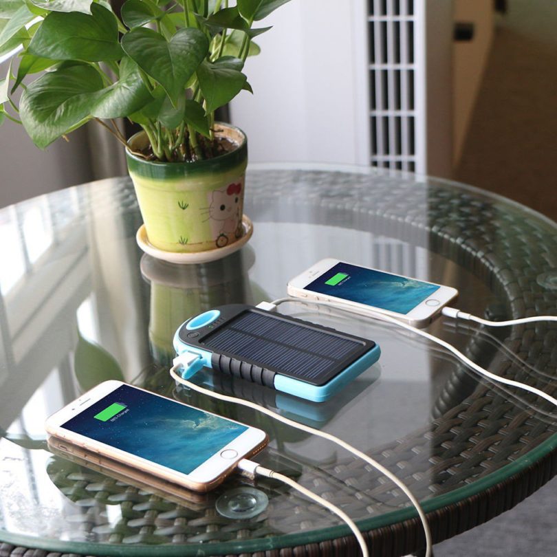 Waterproof Solar Power Bank 5000mAh