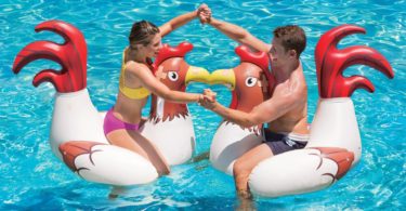Chicken Fight Pool Floats