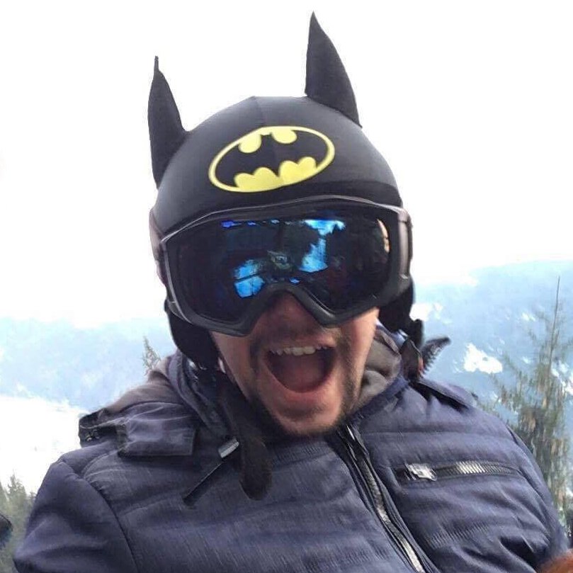 Batman Helmet Cover