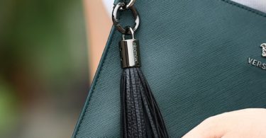 Lightning Cable USB Leather Tassel Key Chain