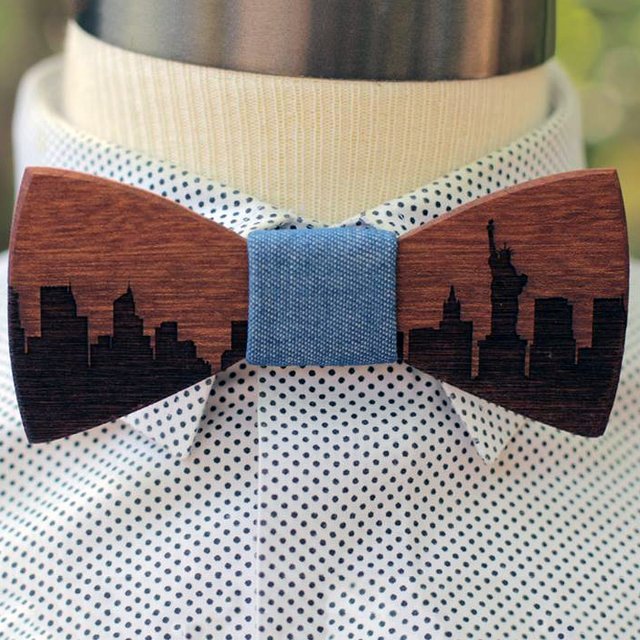 Skyline Bow Tie by Two Guys Bow Ties