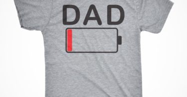 Dad Battery Low T-shirt