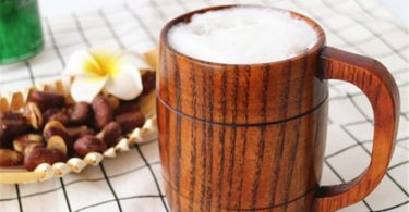 Handmade Wooden Beer Mug