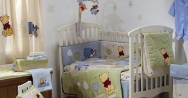 Natural Pooh Crib Bedding Set