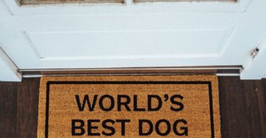 World’s Best Dog Inside Doormat
