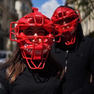Supreme Rawlings Catcher's Mask Red » Petagadget