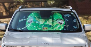 Rick and Morty Portal Jump Universal Sunshade