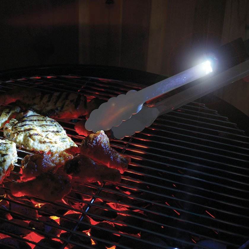 Flashlight Grill Tongs