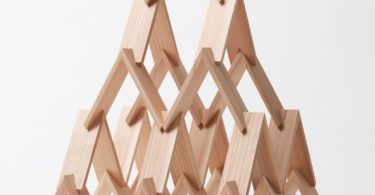 Tsukimi Cedar Building Blocks by Kengo Kuma