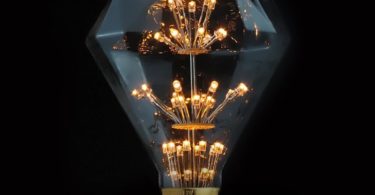 Diamond 3W LED Edison Fireworks Light Bulb