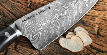Bob Kramer by Zwilling Stainless Damascus 8 Inch Chef Knife