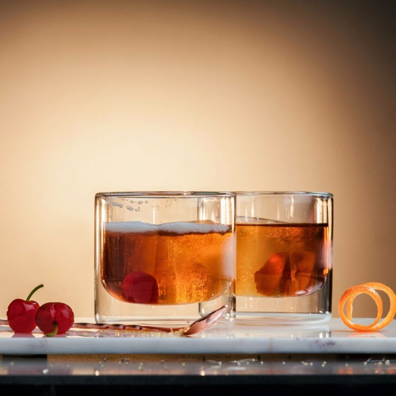 Eparé Double-Wall Whiskey Glass Set