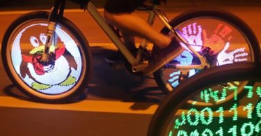 Colorful App Control Bicycle Wheel Light