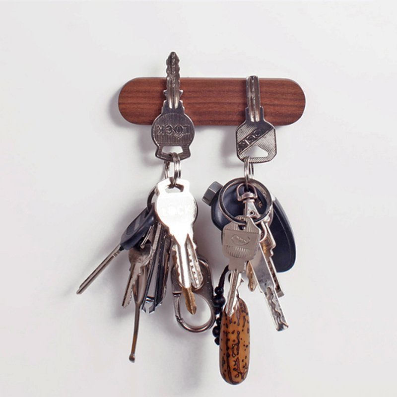 Wooden Magnet Key Hook