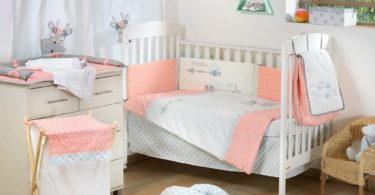 Dream Big Little One Pink Baby Crib Bedding Set