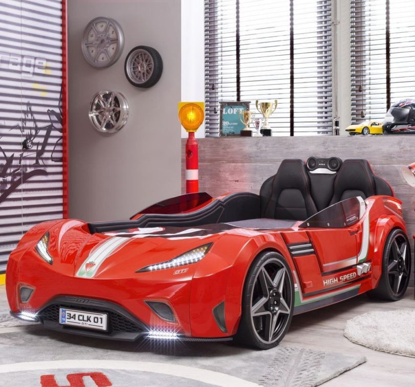 GTI Race Car Kids Bed