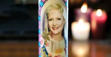 The Golden Girls Saint Rose Prayer Candle