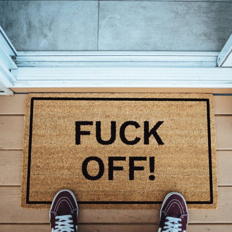 F*ck Off! Doormat