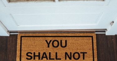 You Shall Not Pass! Doormat