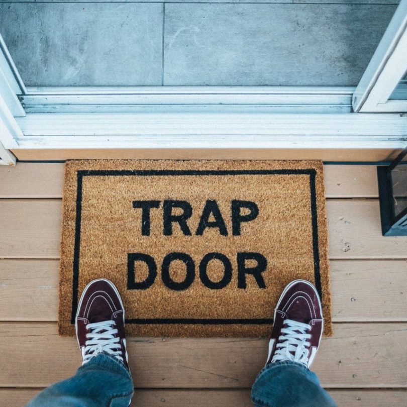 Trap Door Doormat