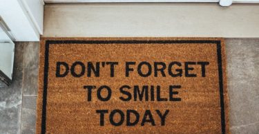 Don’t Forget to Smile Today Doormat