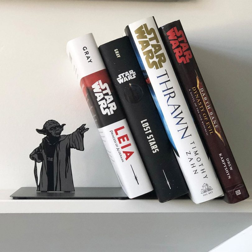 Yoda Metal Bookend