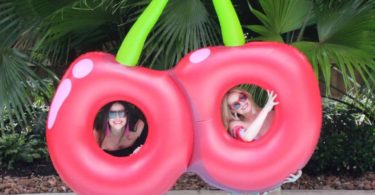 Giant Double Cherry Pool Float