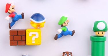 Super Mario Fridge Magnet Set