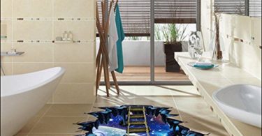 Kezhy Creative 3D Cosmos Suspension Bridge With Waterproof Stickers