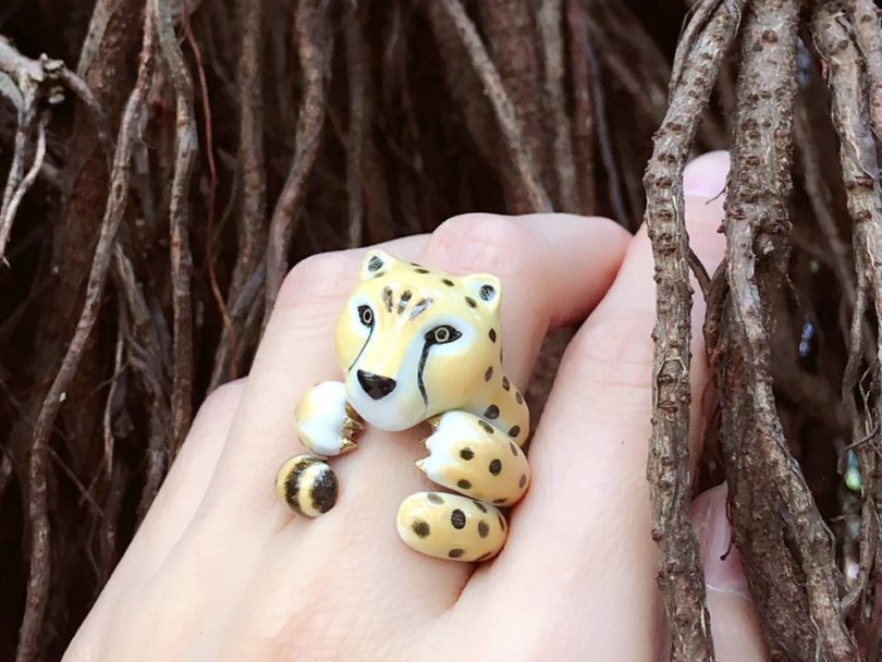 Mary Lou Cheetah Ring