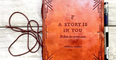 If A Story Handmade Leather Journal