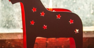 Dala Horse Candle Holder