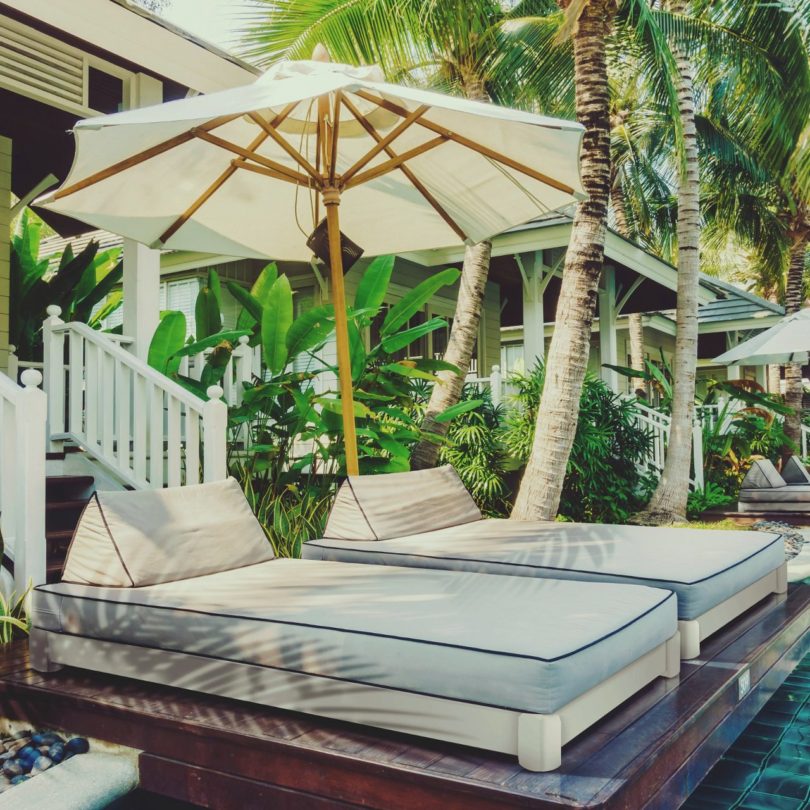 Bali Outdoor Low Bed