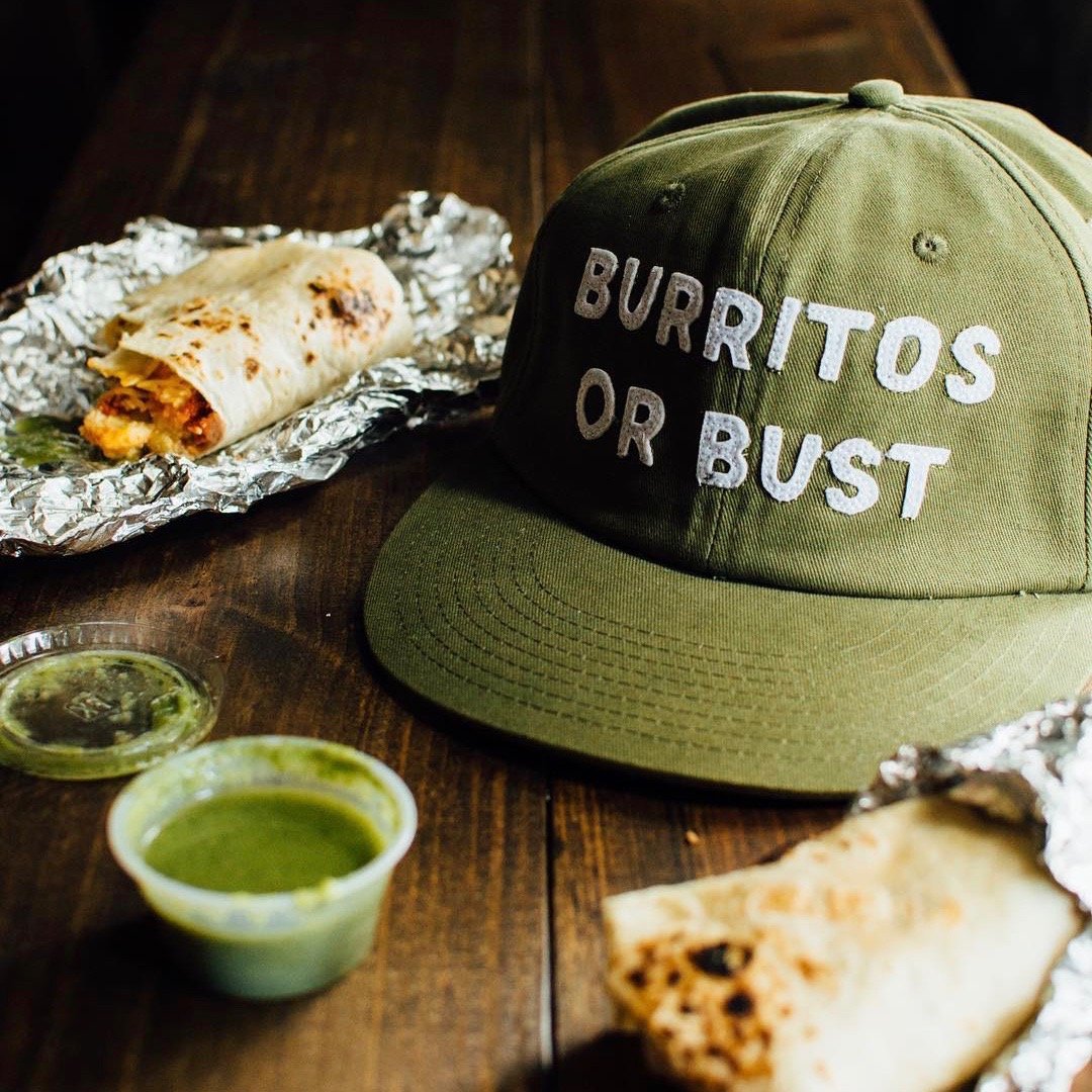 Burritos or Bust Strapback Hat