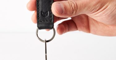 Black Magnetic Keychain