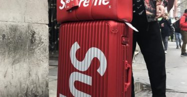 Supreme RIMOWA Topas Multiwheel 82L Suitcase