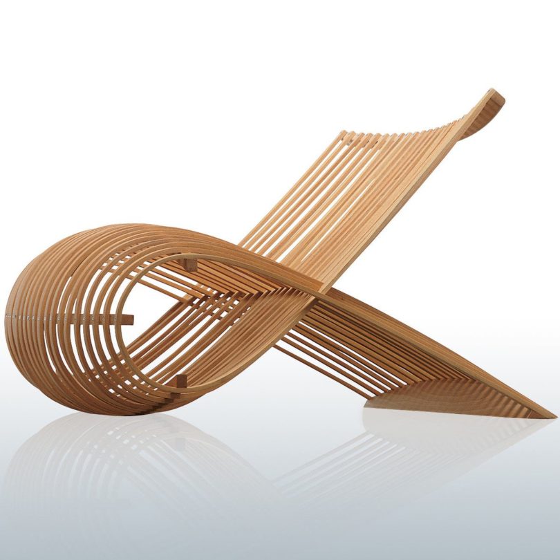 Wood Chair by Marc Newson