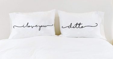 I Love You Ditto Couple Pillowcases