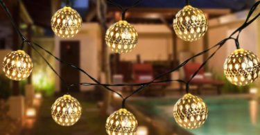 Solar Garden String Light Balls