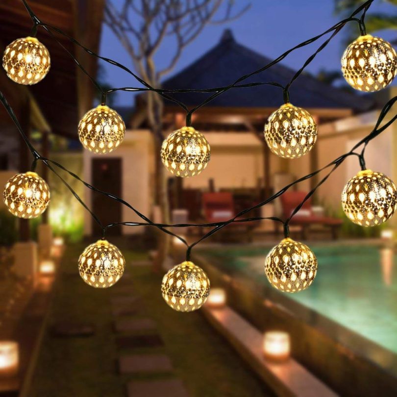 Solar Garden String Light Balls