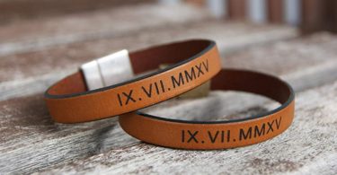 Personalized Leather Bracelets