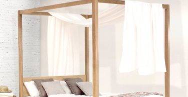 Low Four Poster Bed