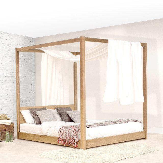 Low Four Poster Bed